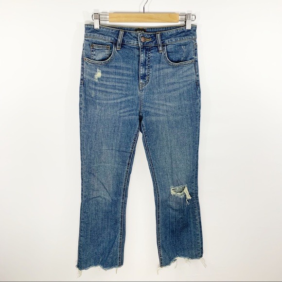 BDG Denim - BDG Kick Flare Cropped High Rise Jeans, Size 27
